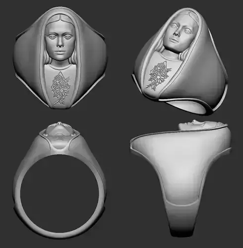 Mother Mary Ring