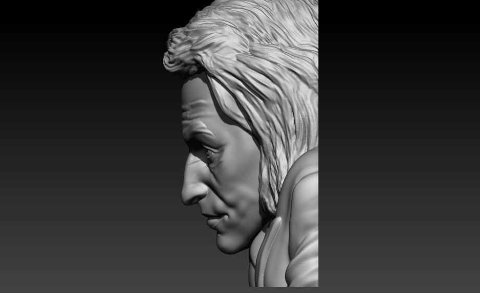 Joker face 3d model 3D print model_6