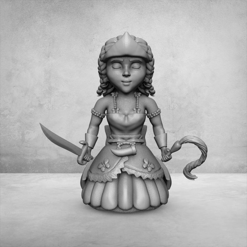 Iansa Cute Orixa 3D print model_1