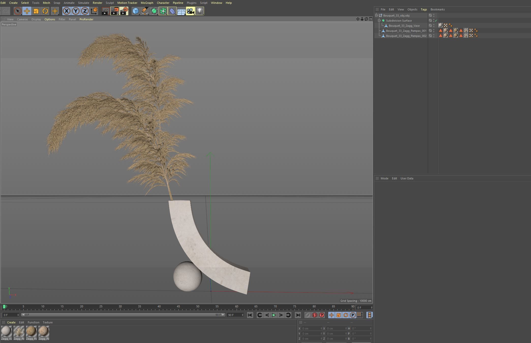 Bouquet 33 3D model_7