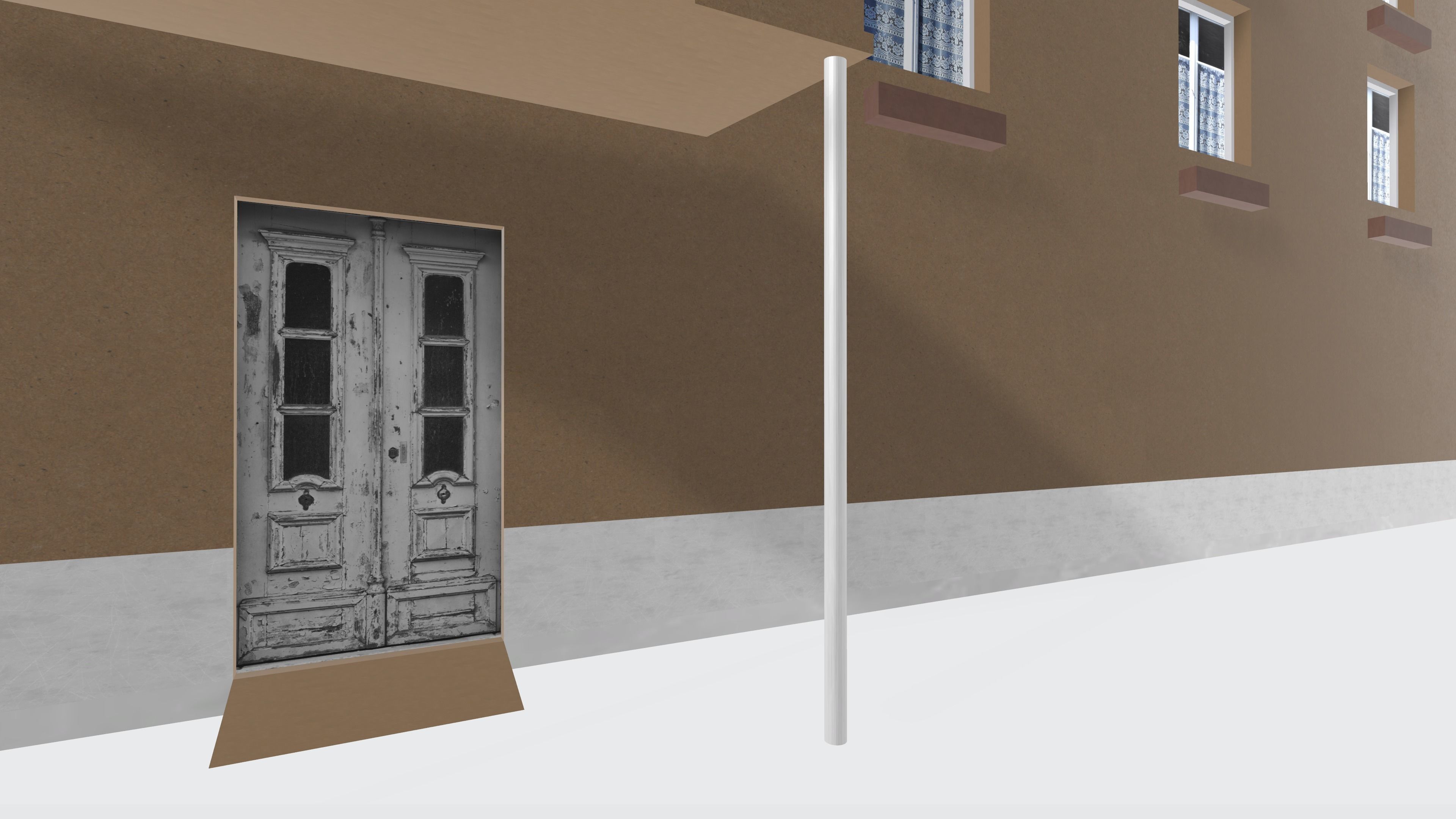 Big storey block 3d model Free low-poly 3D model_3