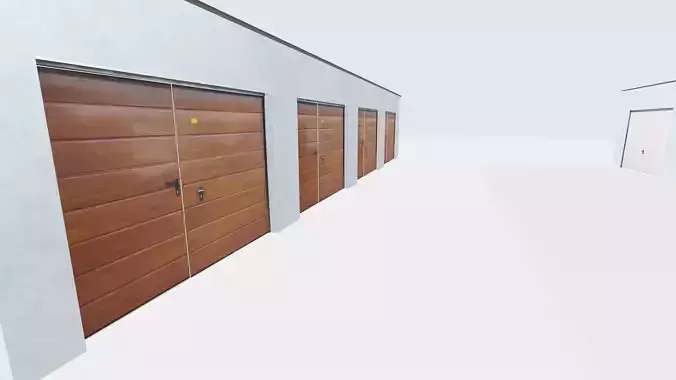 Garages 3D models free Free low-poly 3D model
