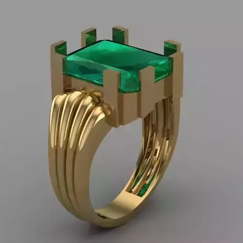 Diamond Ring Jewellery for Women 3D print model