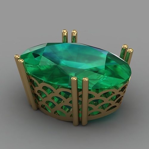 Ring Head 3D print model 3D print model