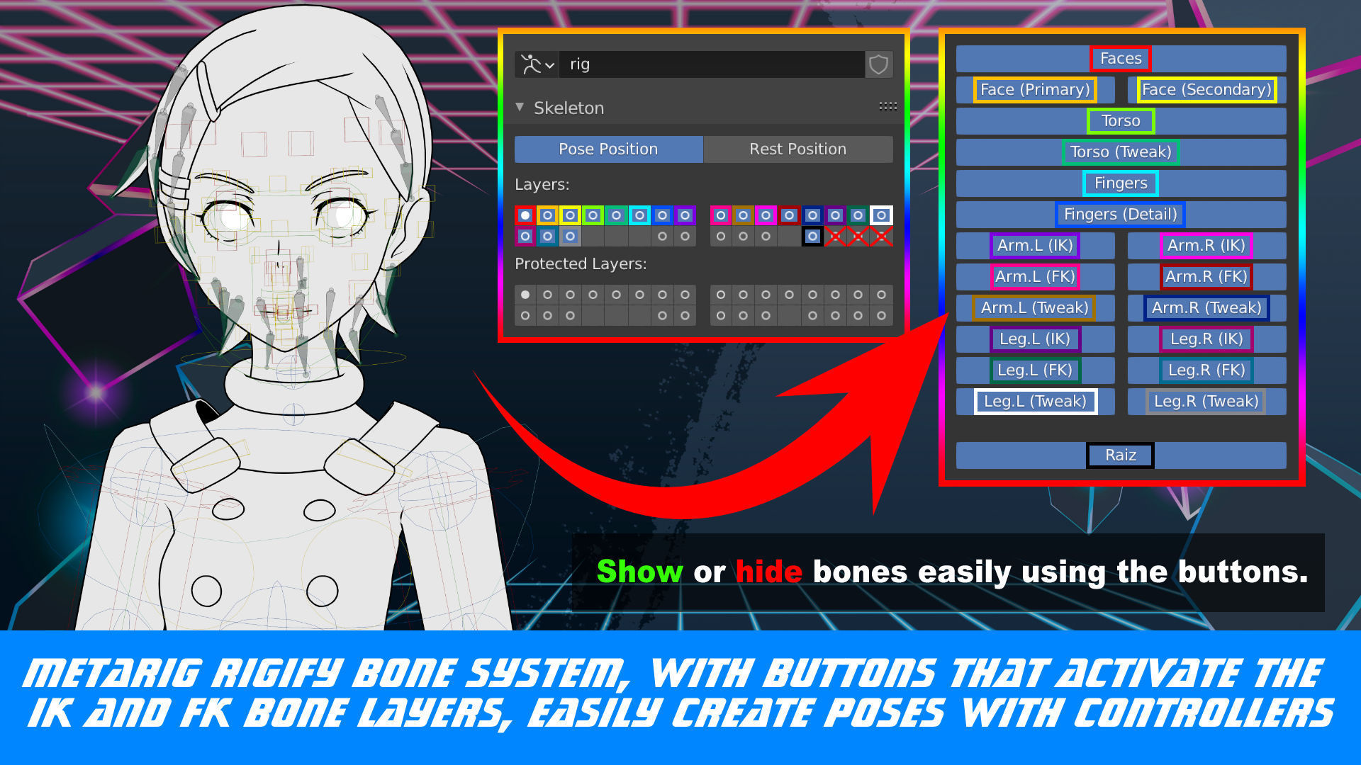 Eureka - Eureka Seven - 3D Model Blender Low-poly 3D model_3