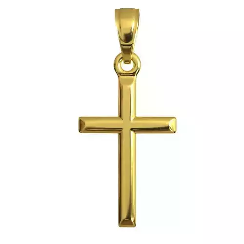 Gold Cross Pendant
