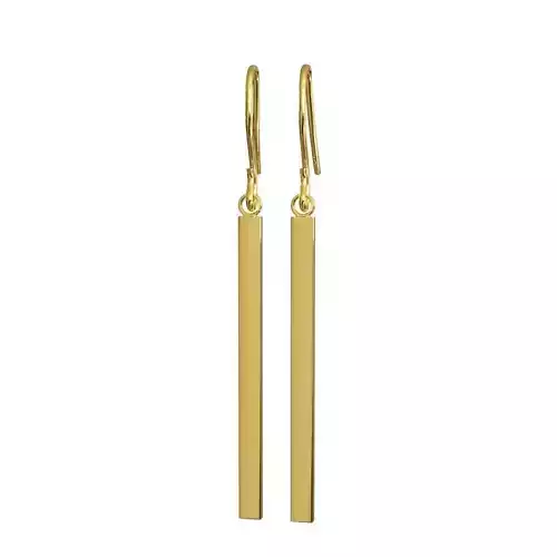 Gold Drop Earrings