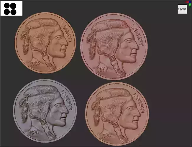 NATIVE AMERICAN LIBERTY COIN