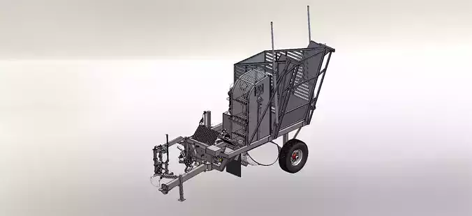Pancar harvesting machine