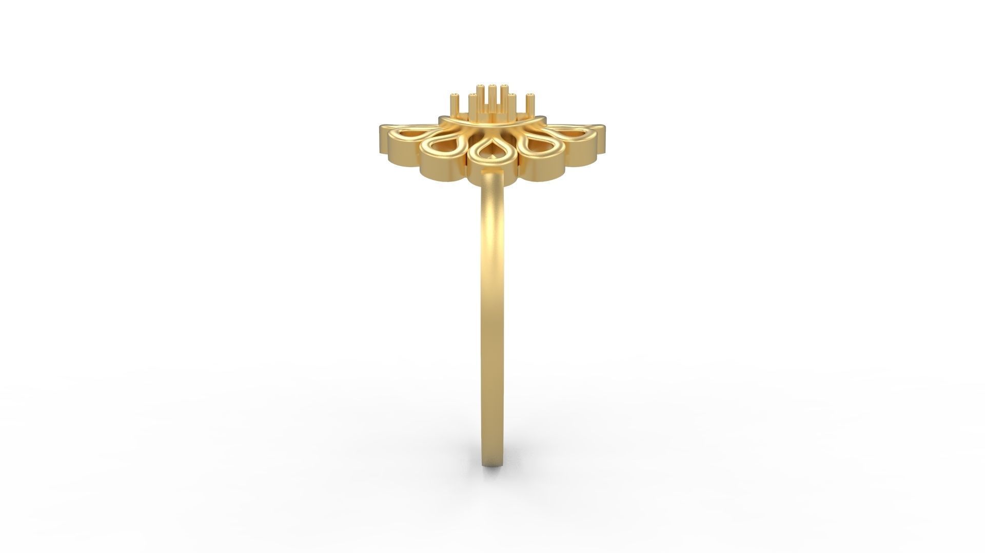 Minimalist Ring 719 3D print model_2