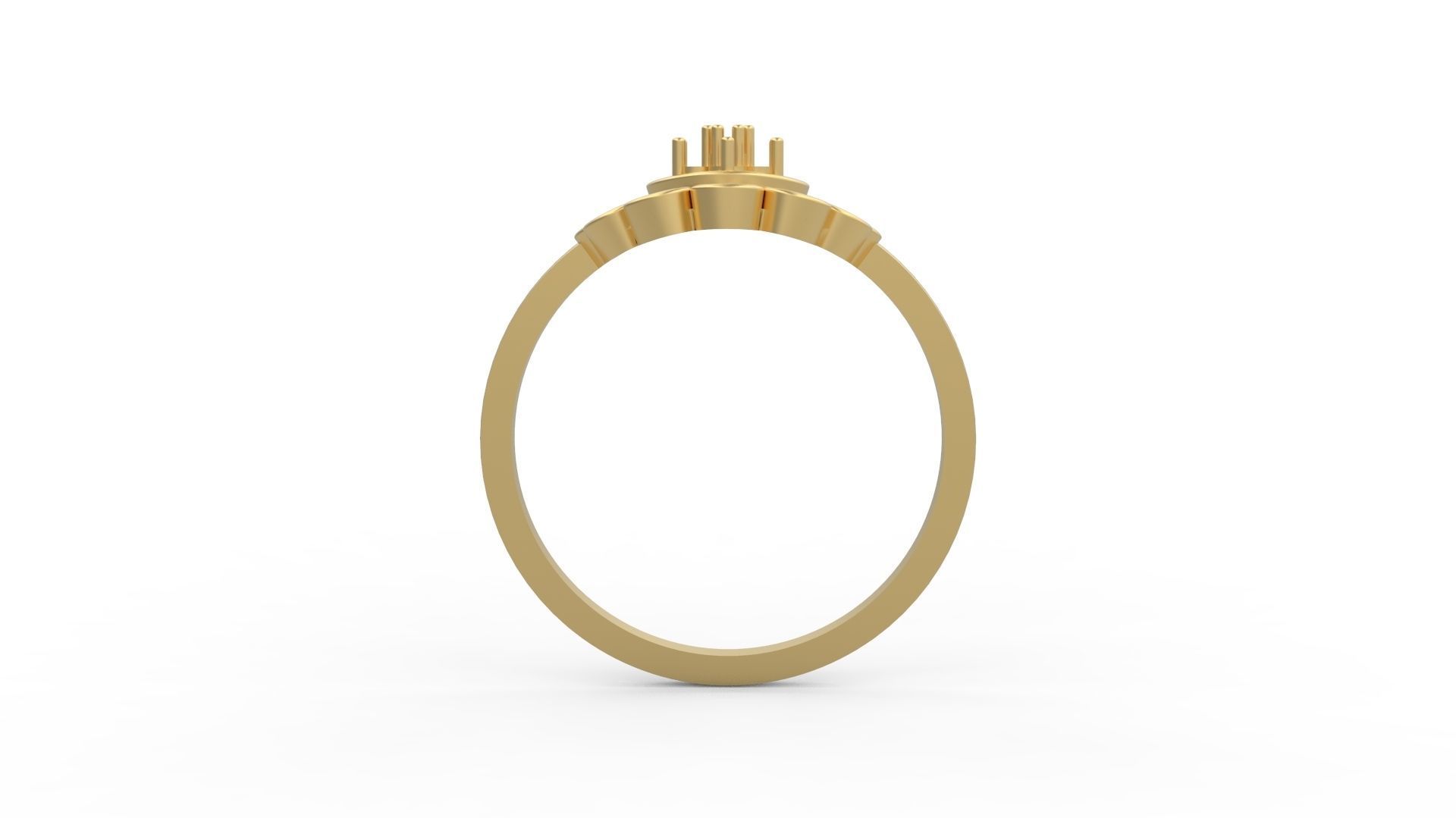 Minimalist Ring 719 3D print model_1