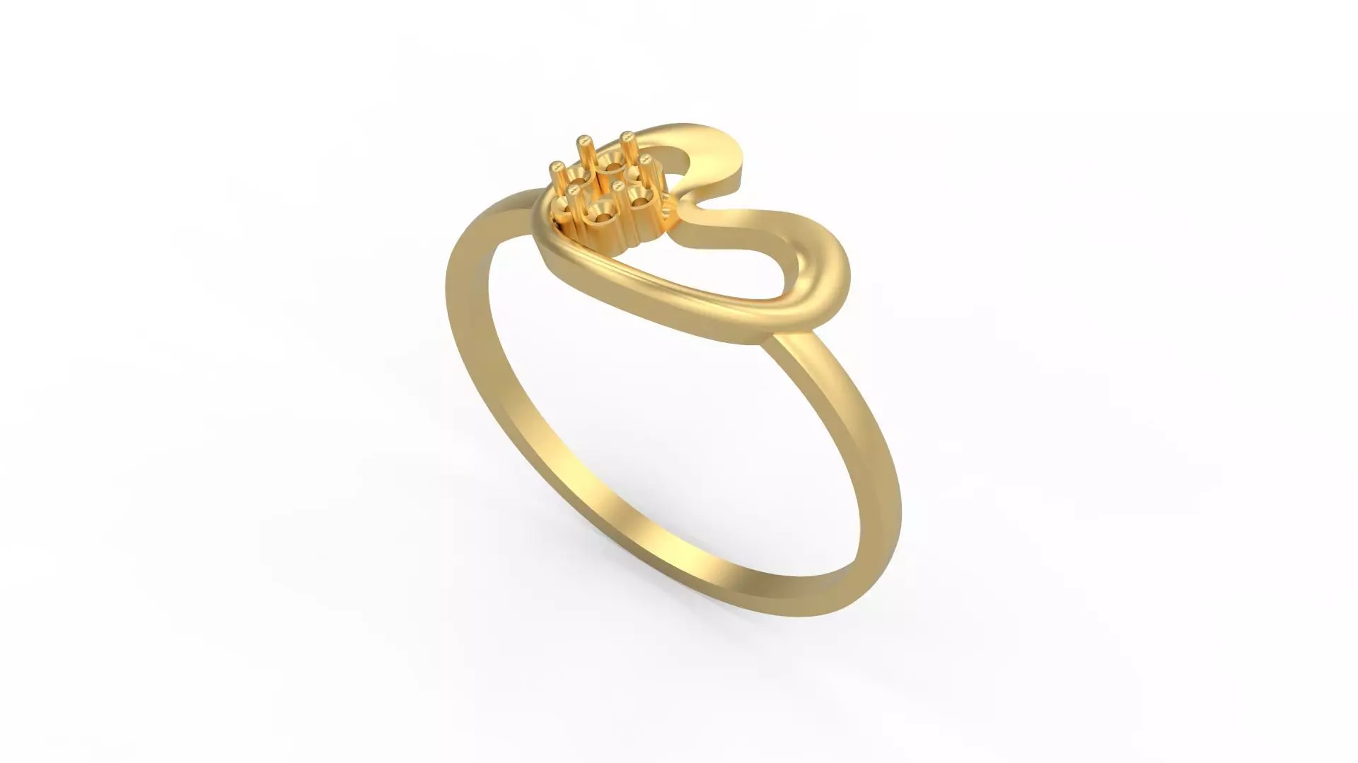 Minimalist Ring 729 3D print model_0