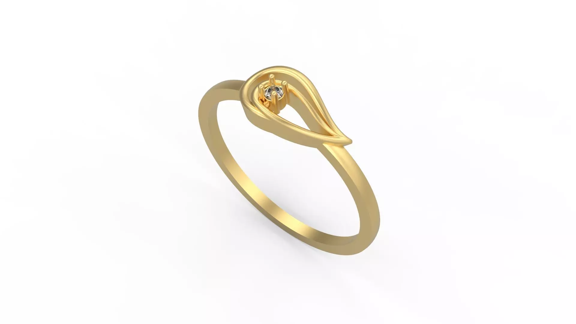 Minimalist Ring 744 3D print model_0
