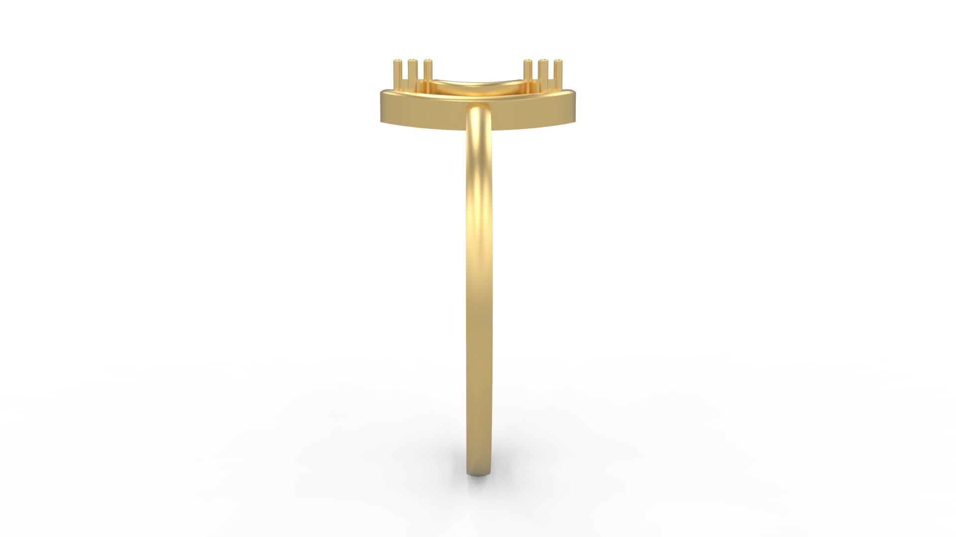 Minimalist Ring 745 3D print model_2