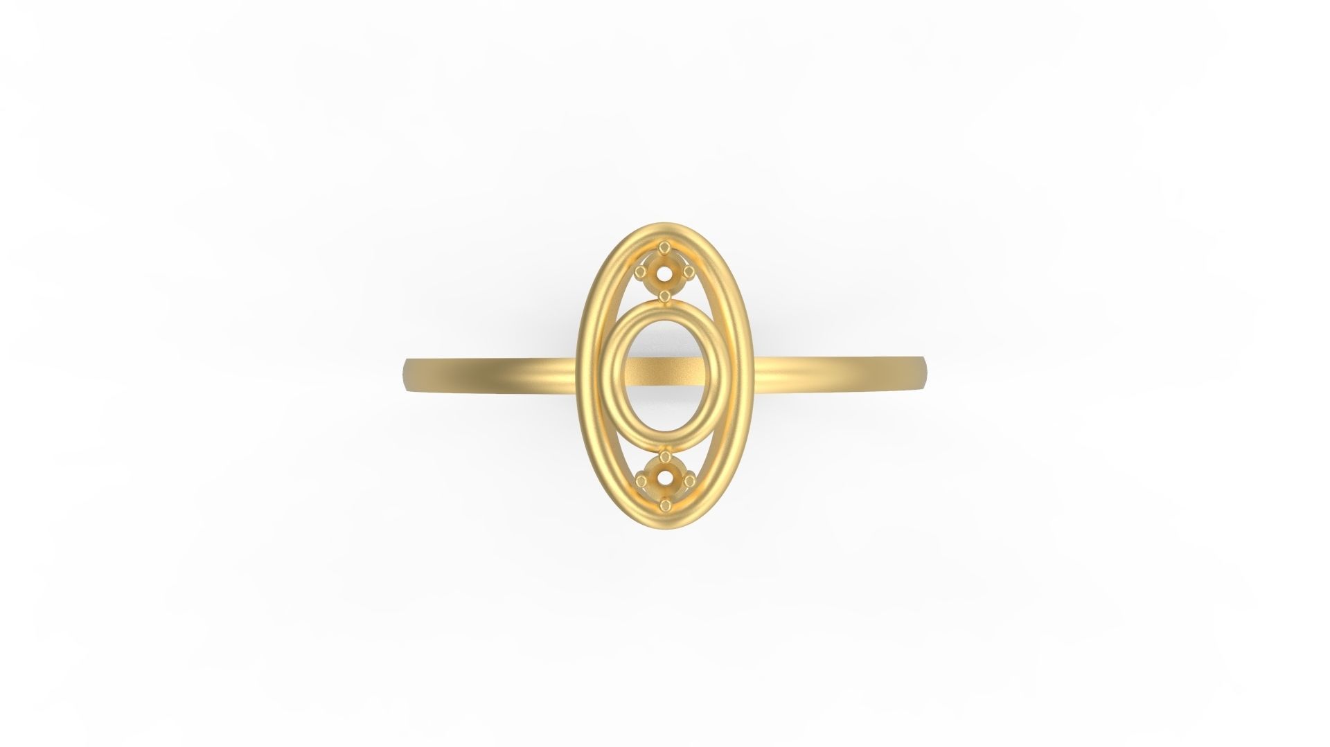 Minimalist Ring 745 3D print model_4