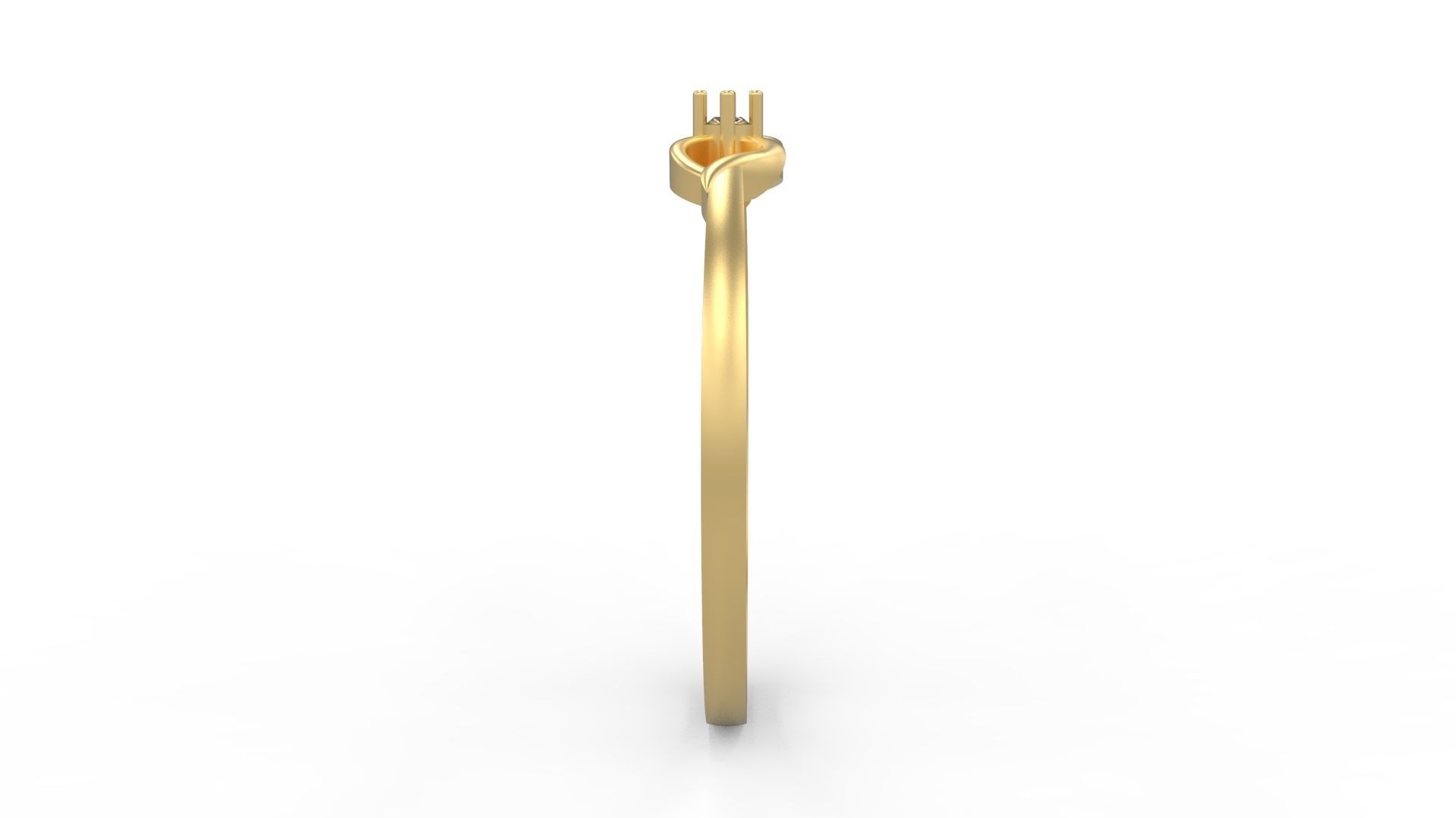 Minimalist Ring 747 3D print model_2