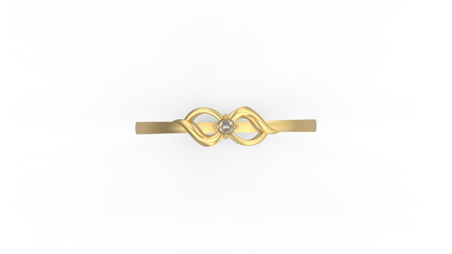 Minimalist Ring 747 3D print model_4