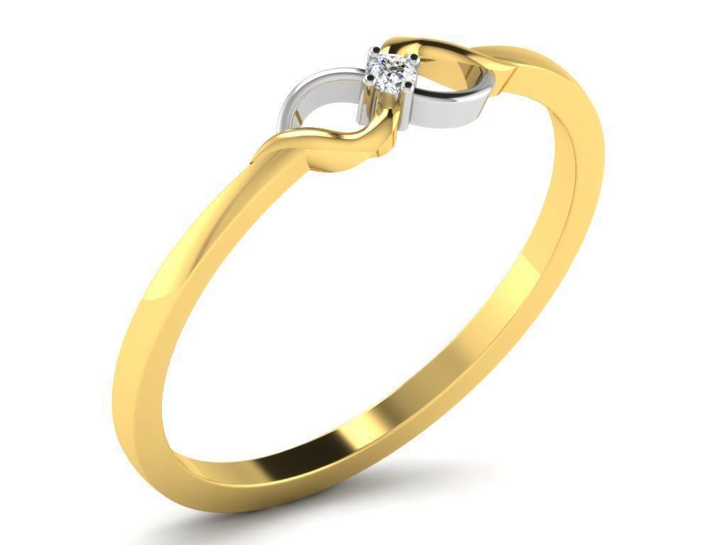 Minimalist Ring 747 3D print model_5