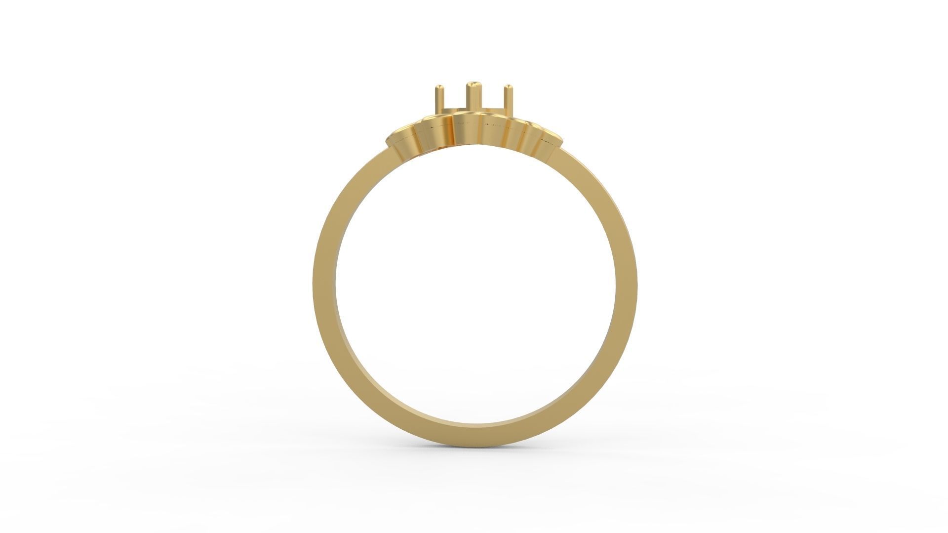 Minimalist Ring 748 3D print model_1