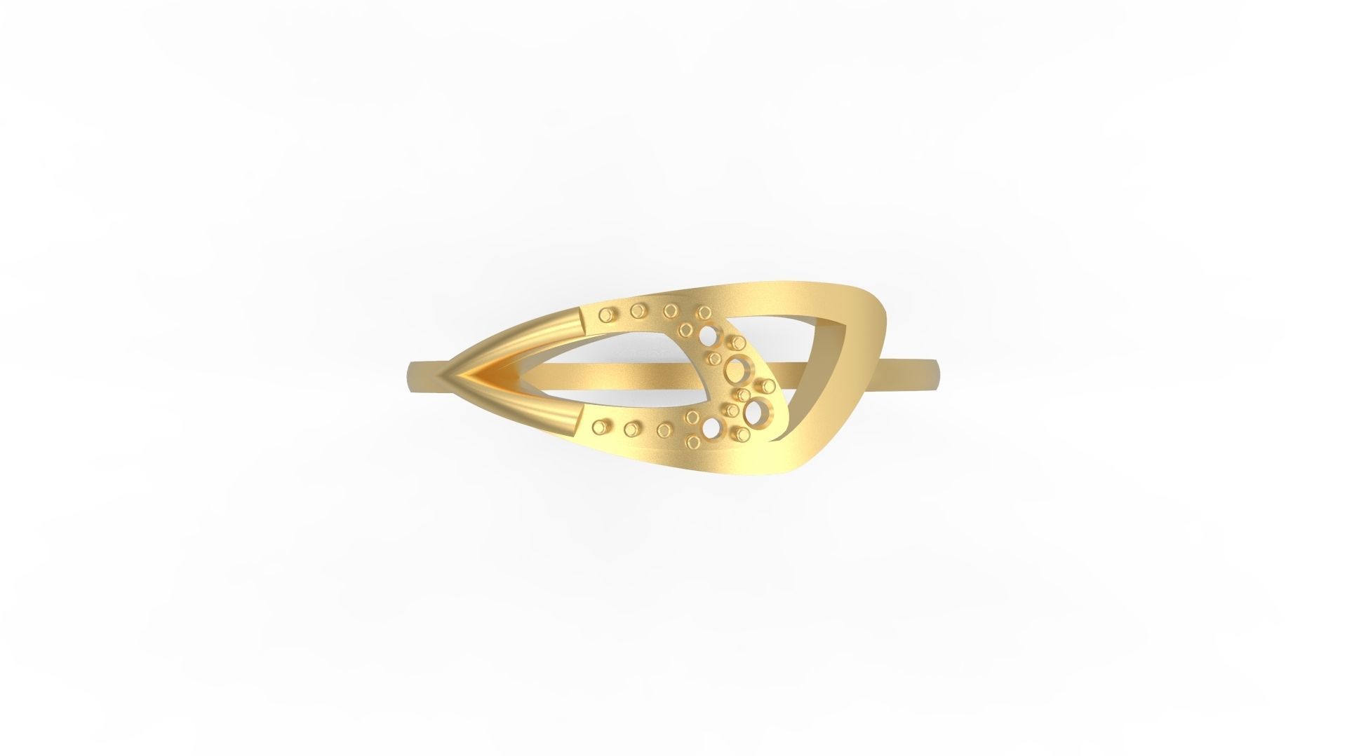 Minimalist Ring 749 3D print model_4