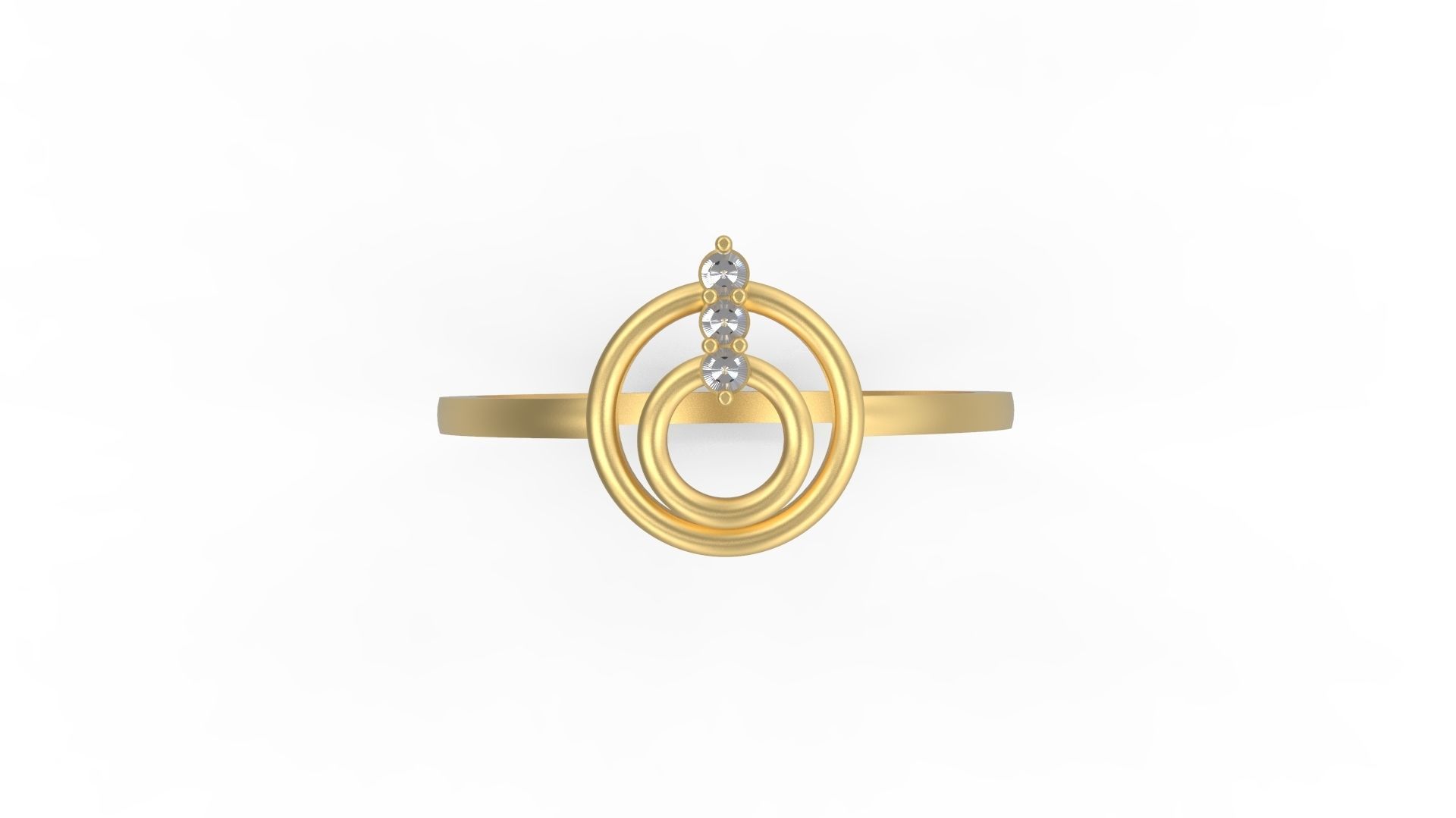 Minimalist Ring 751 3D print model_4