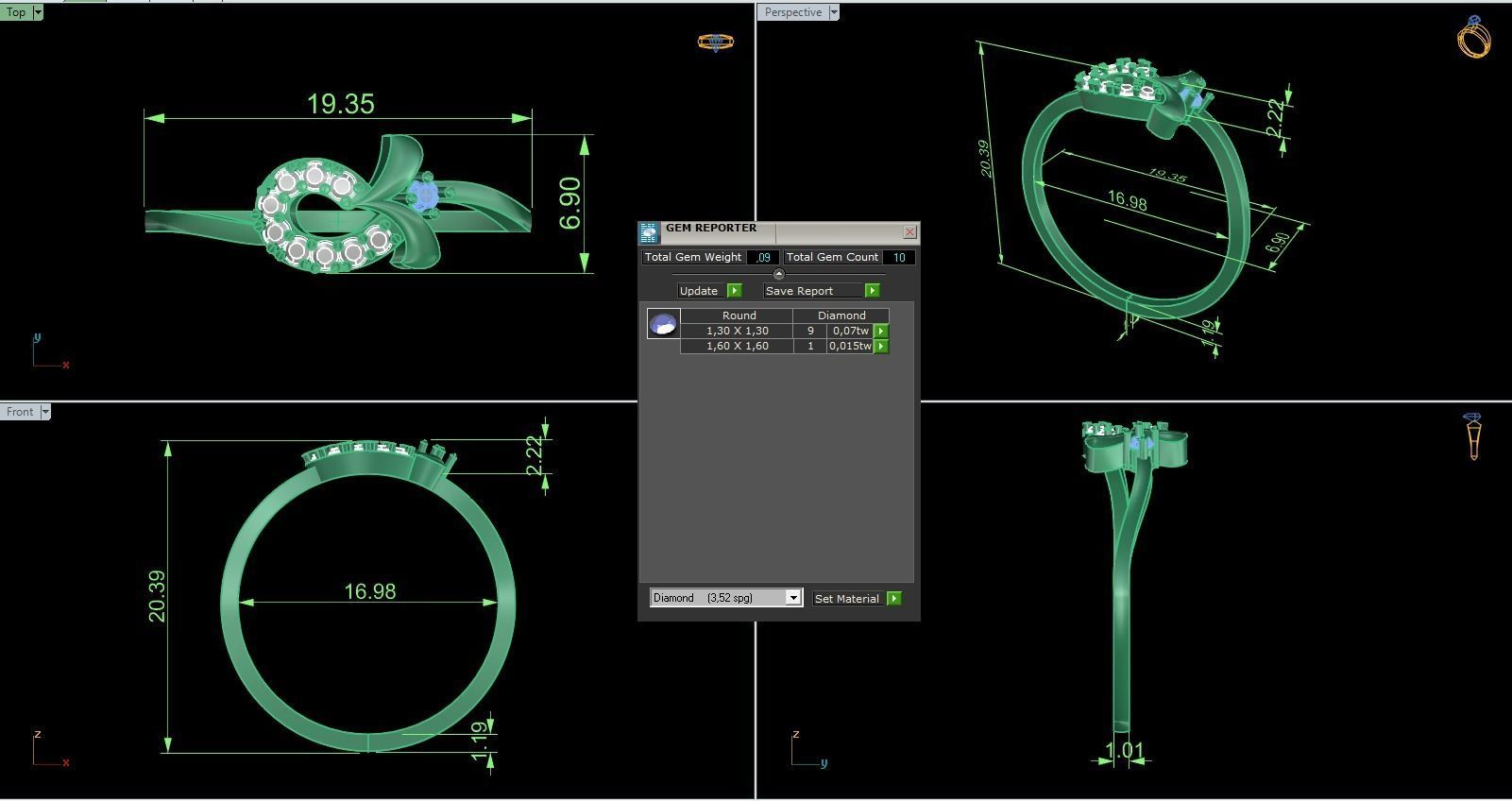 Minimalist Ring 754 3D print model_8
