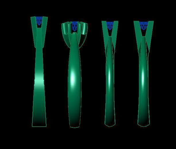 soliter ring 3D print model_12