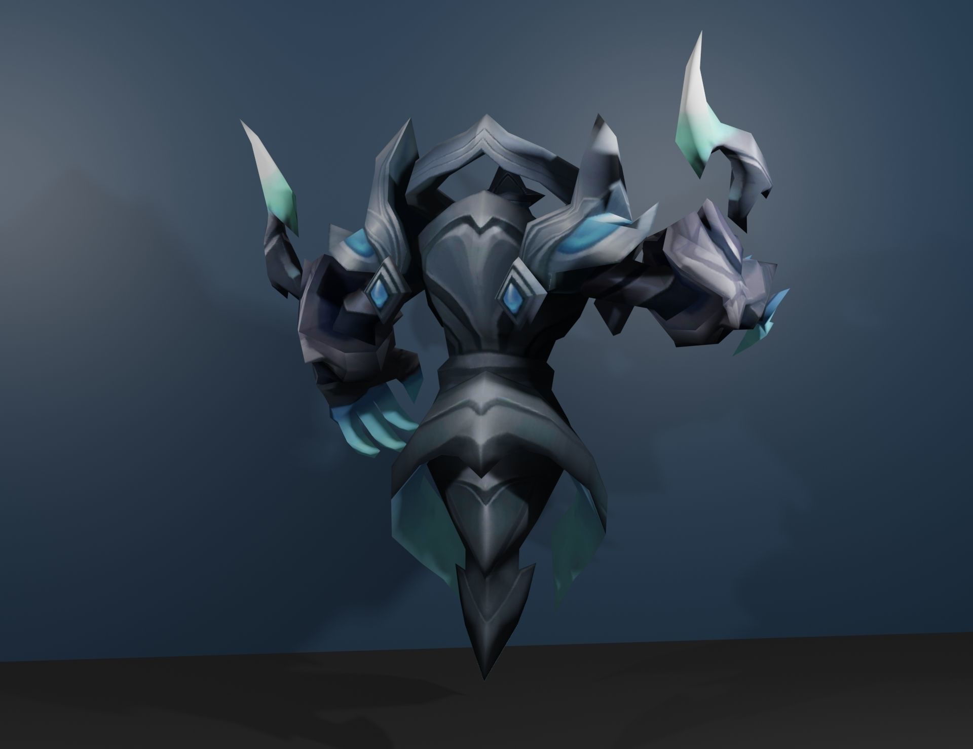 shaman king 3D model_4