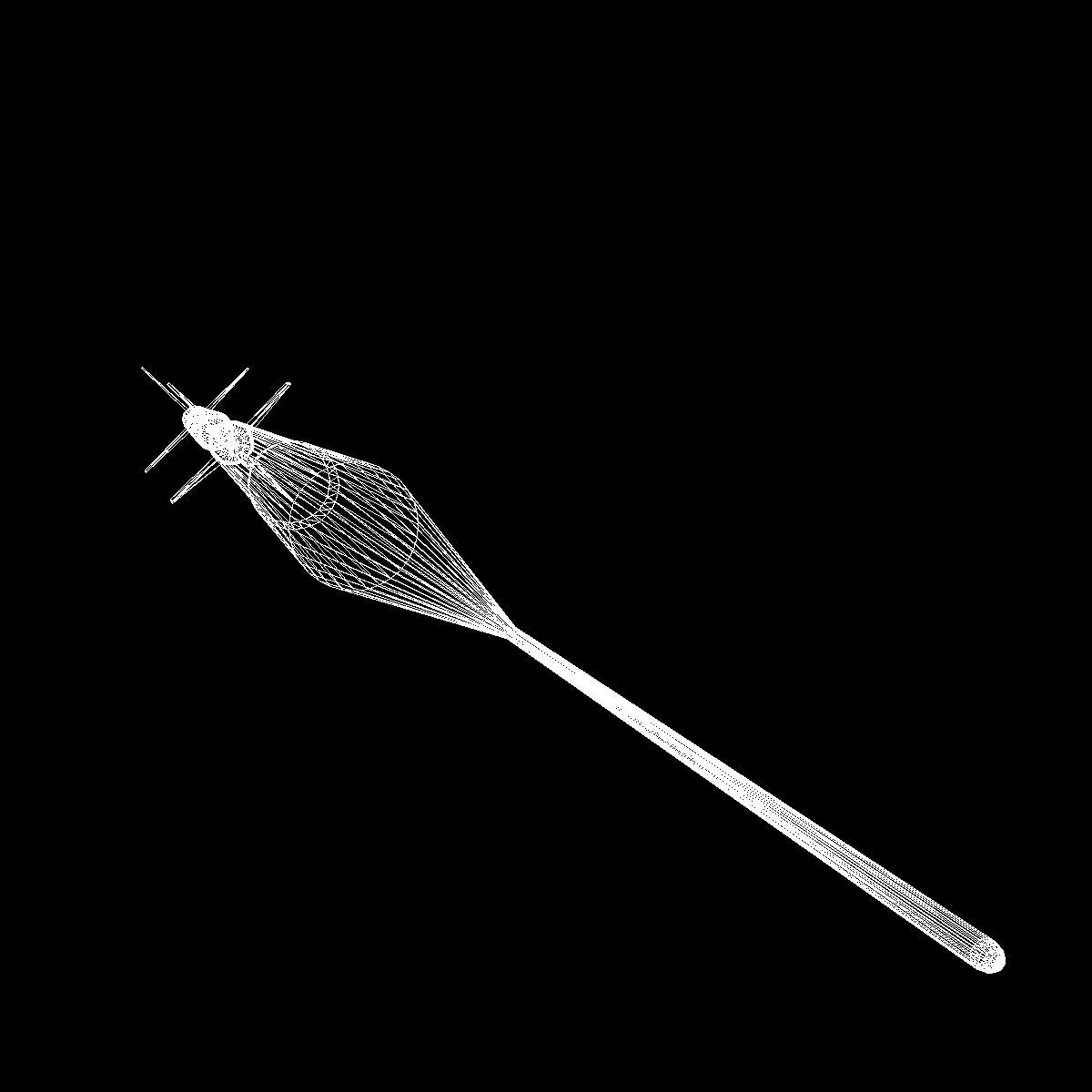 Beta Centauro Rocket Low-poly 3D model_13