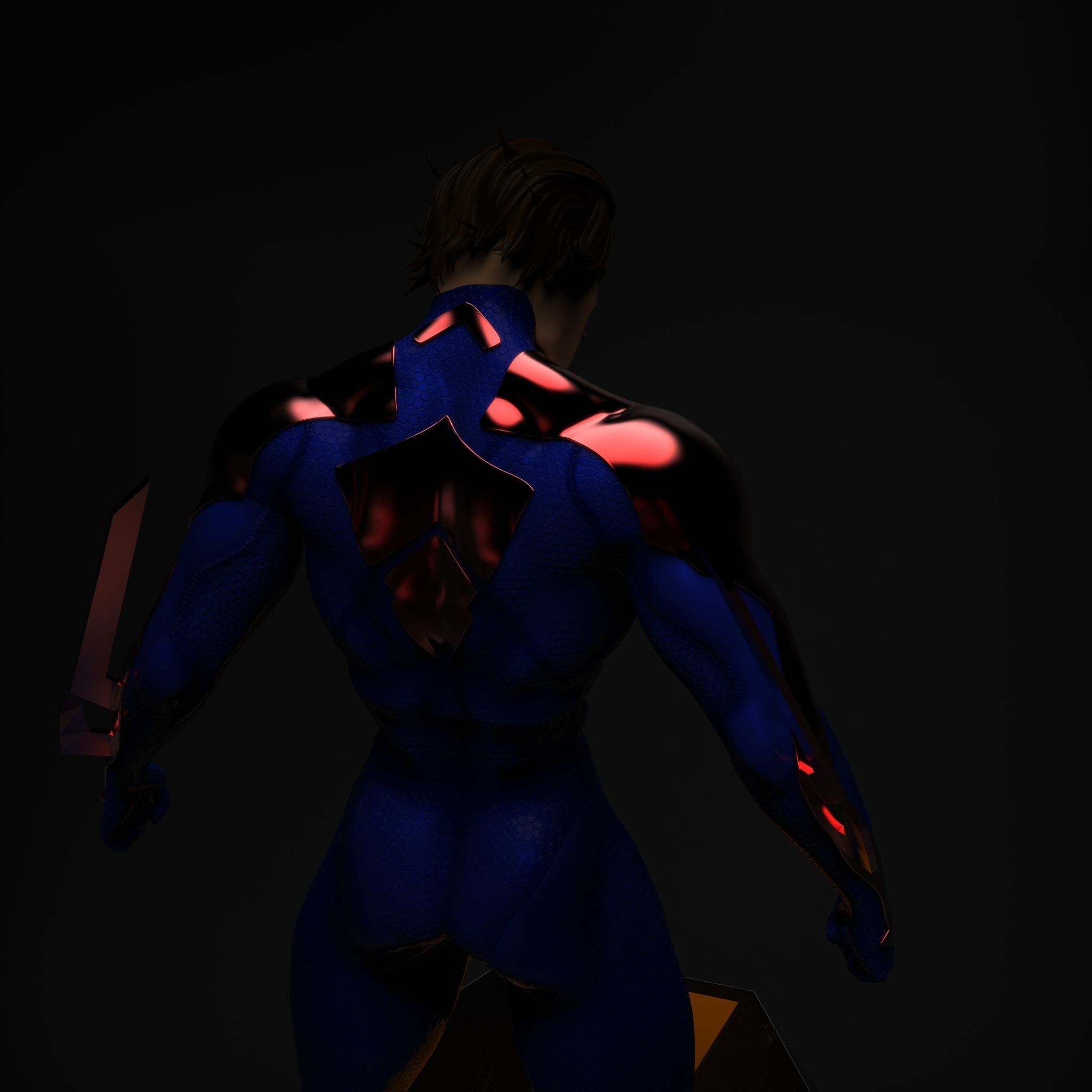 Spider-Man 2099 3D print model_16