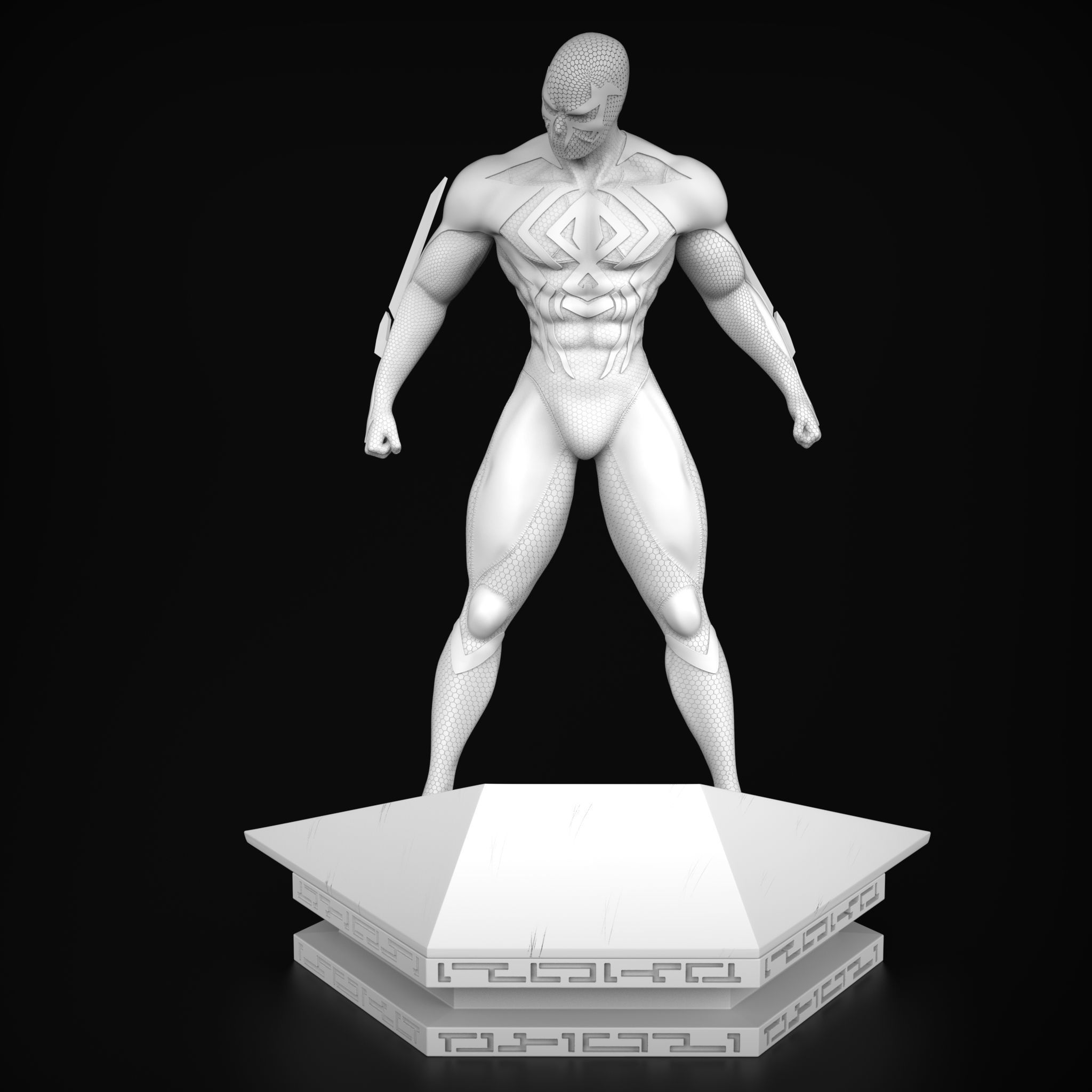 Spider-Man 2099 3D print model_13