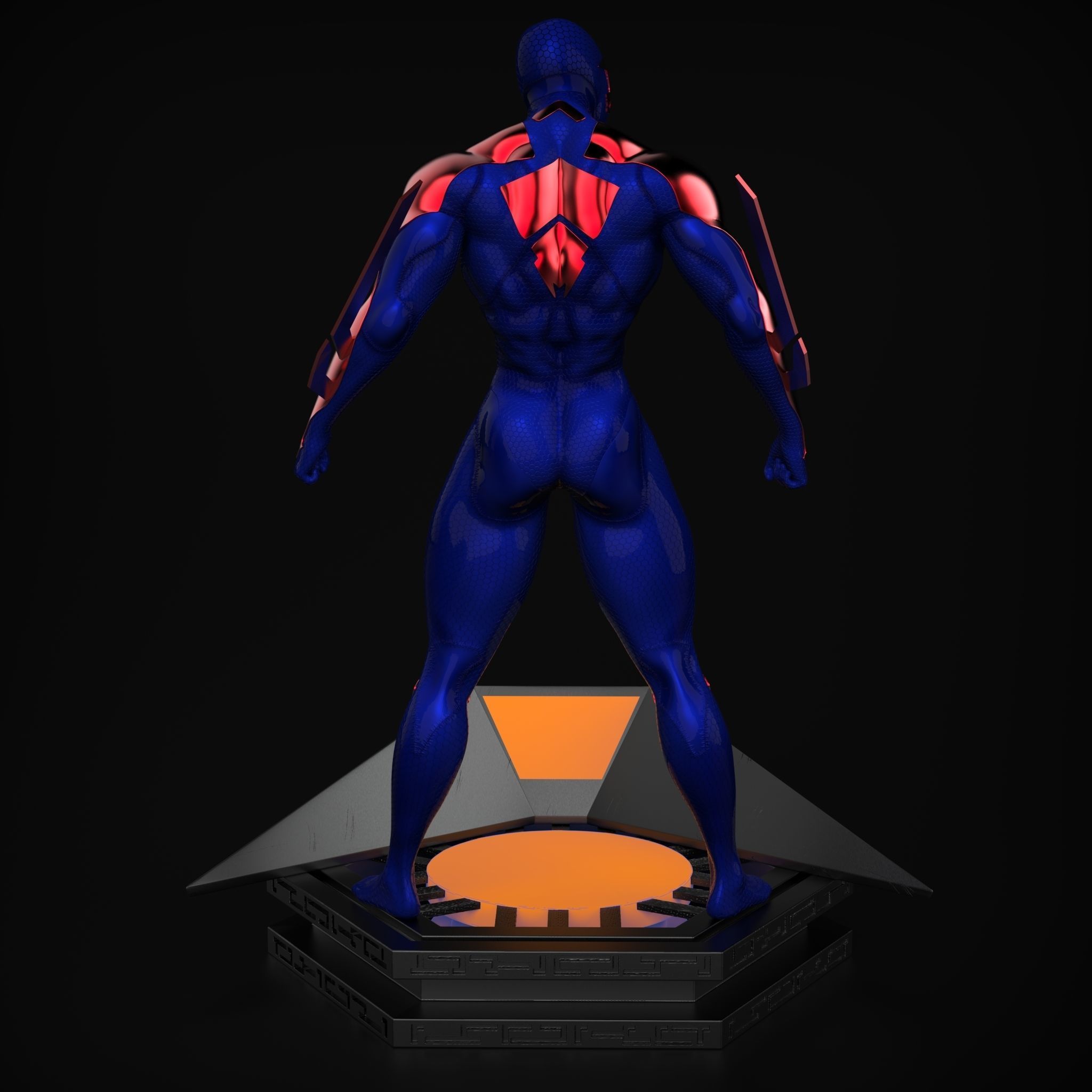 Spider-Man 2099 3D print model_5