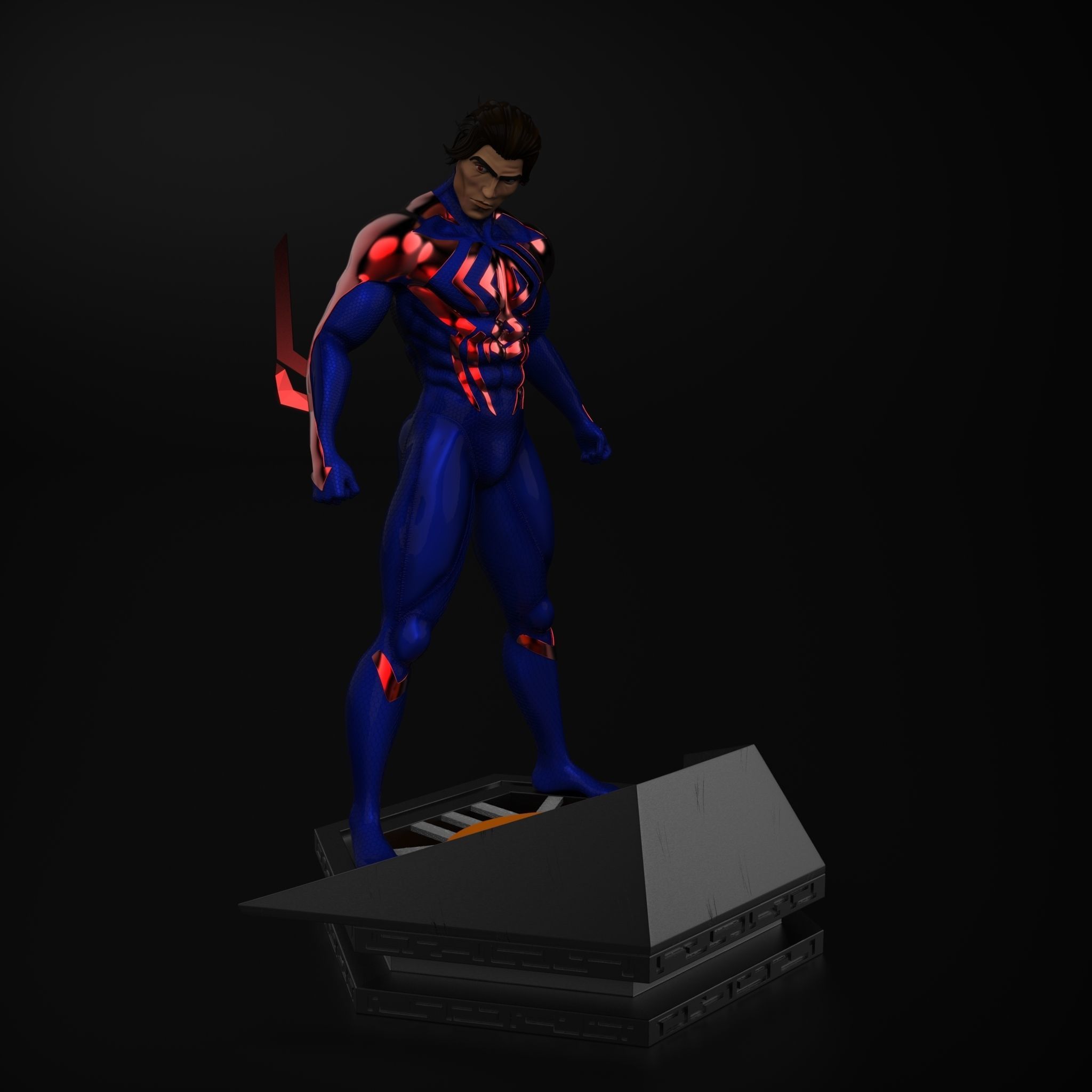 Spider-Man 2099 3D print model_8