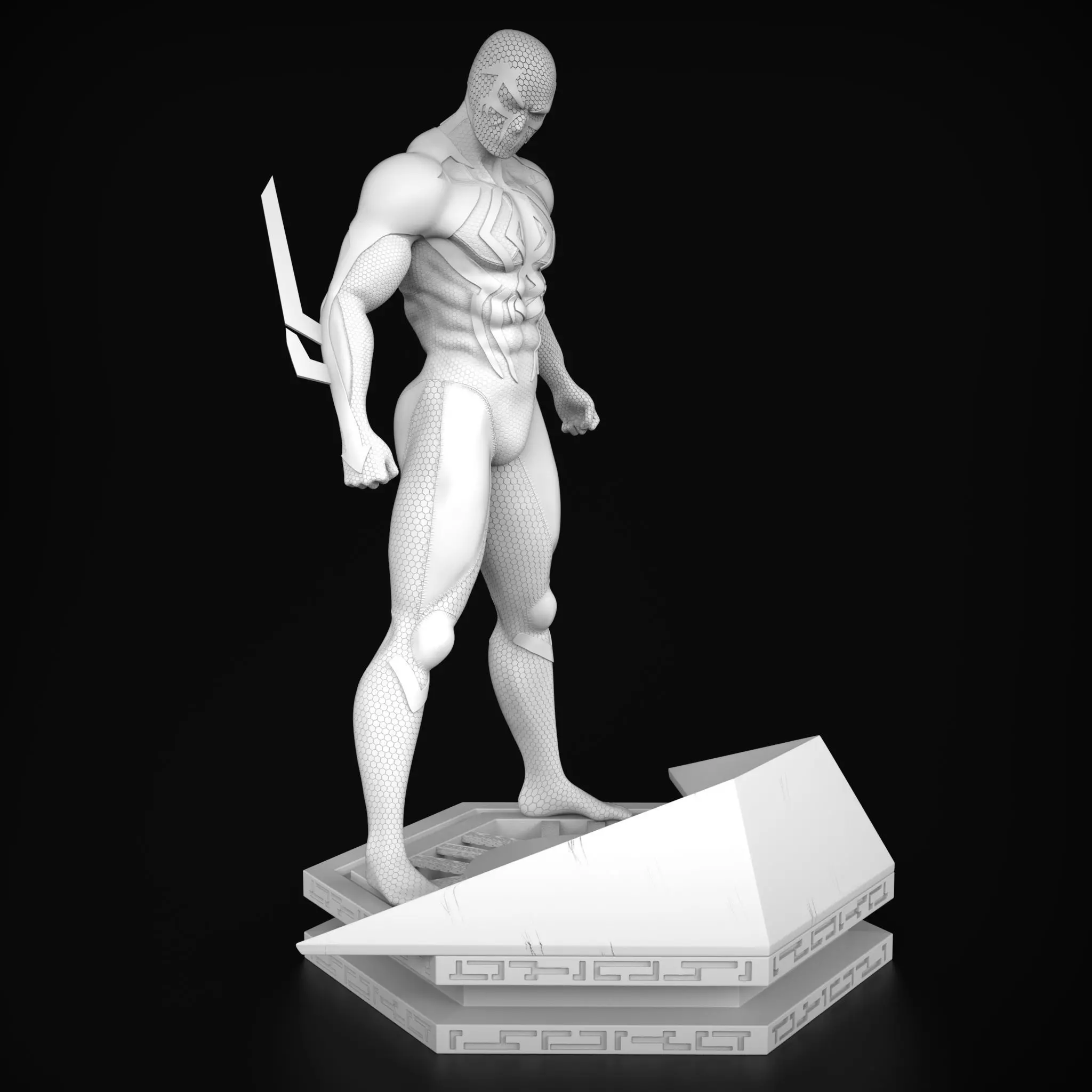 Spider-Man 2099 3D print model_0