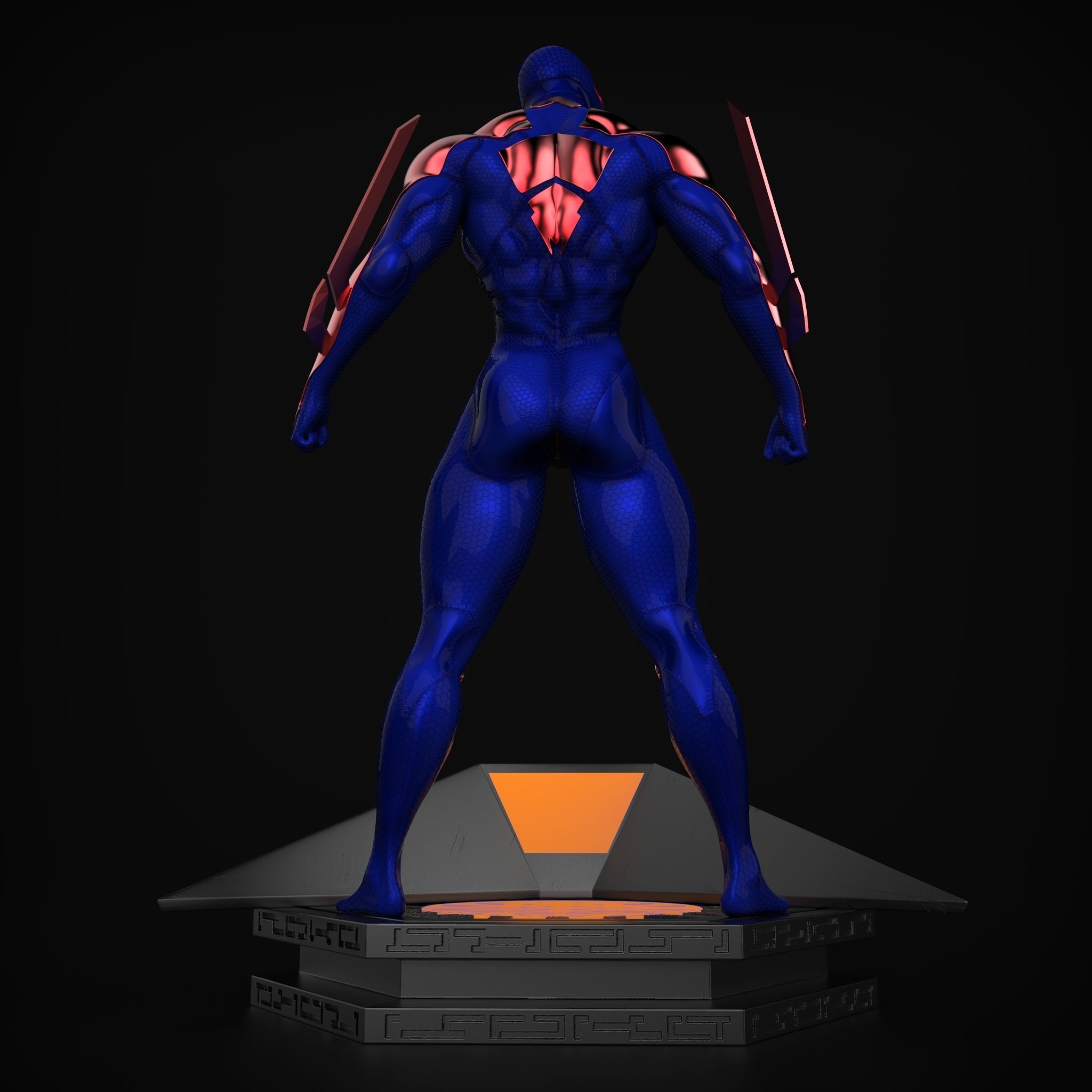 Spider-Man 2099 3D print model_2