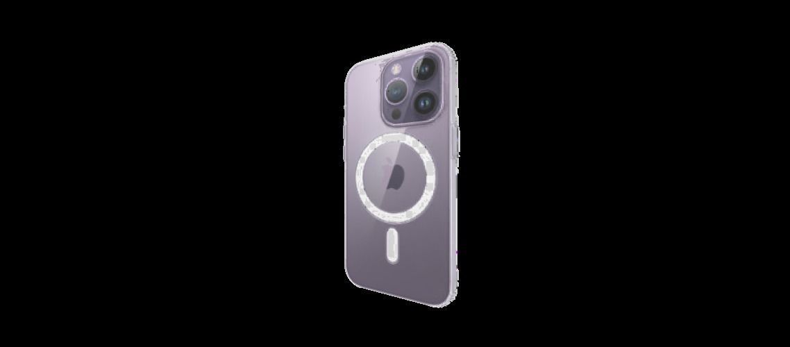 iPhone 14 Pro Clear Case with MagSafe - Low Poly PBR - glTF v2 Free 3D model_11