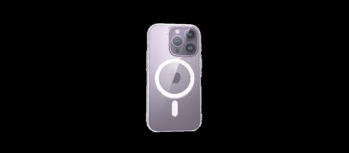 iPhone 14 Pro Clear Case with MagSafe - Low Poly PBR - glTF v2 Free 3D model_16