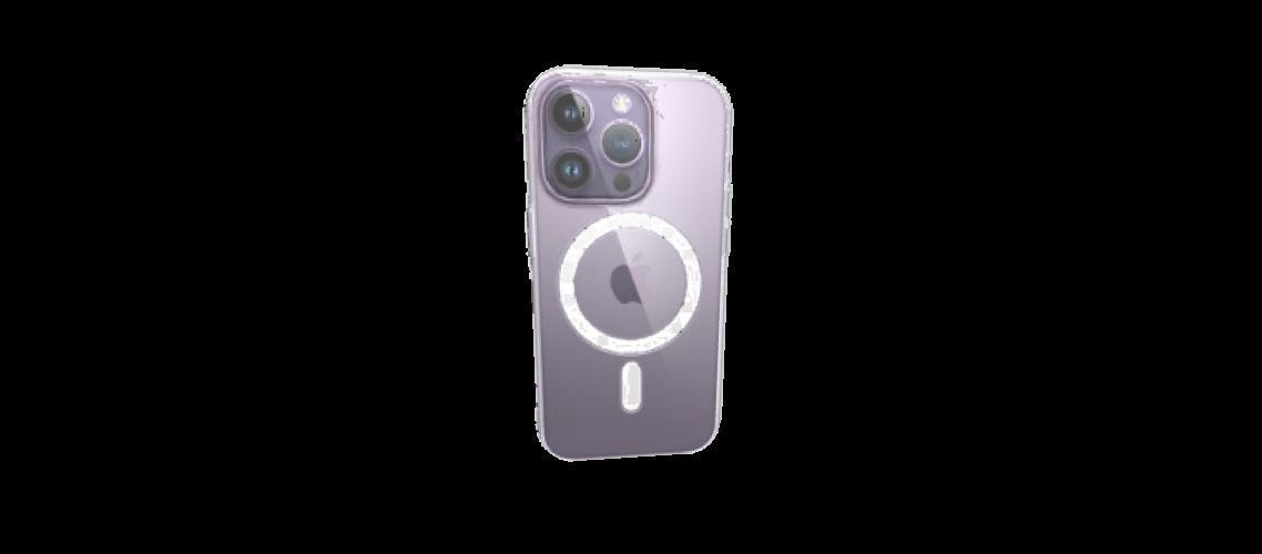 iPhone 14 Pro Clear Case with MagSafe - Low Poly PBR - glTF v2 Free 3D model_15