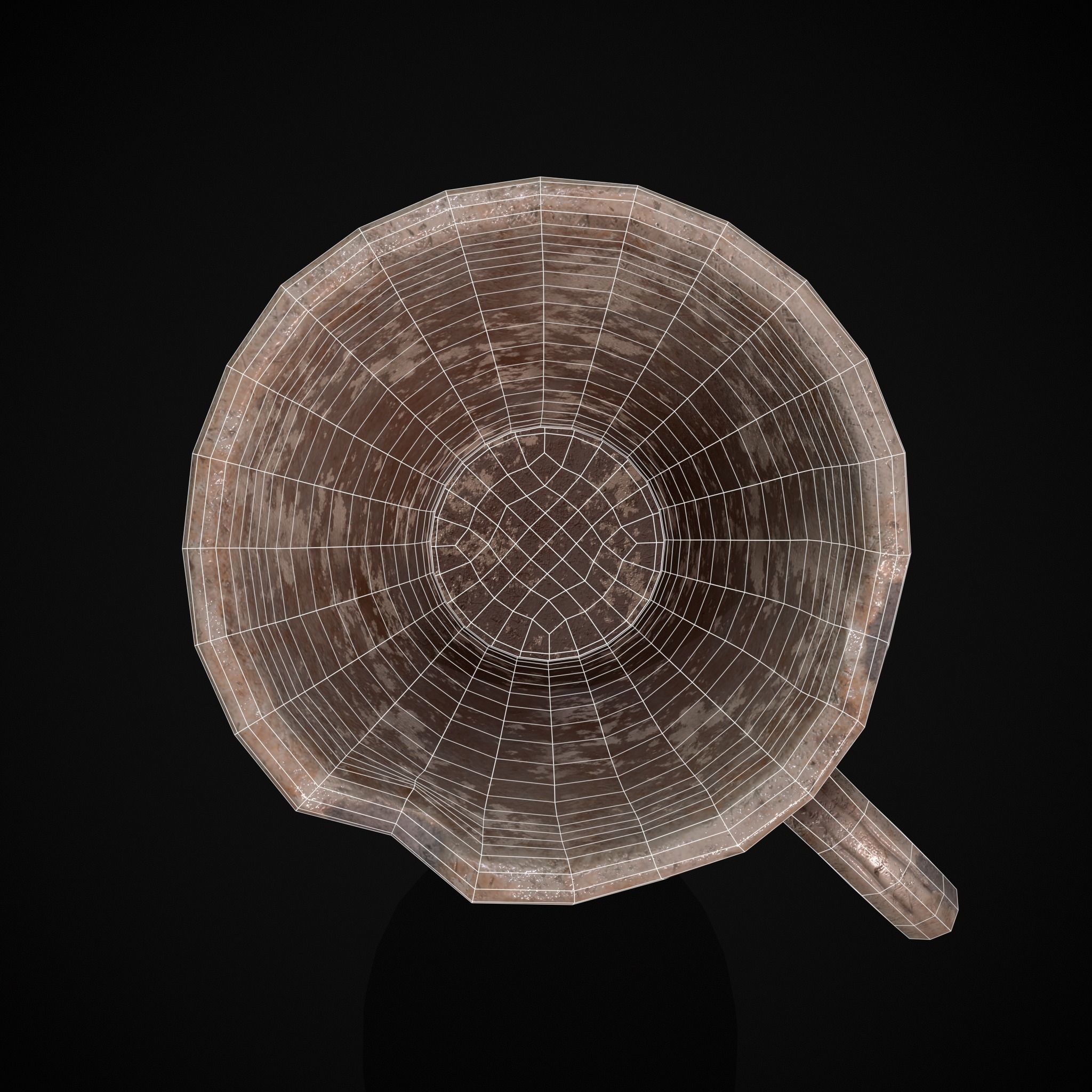 Byzantine Jar Low-poly 3D model_18