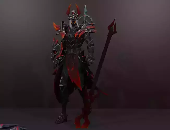 gardian hell 3D model