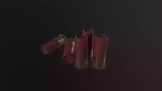 Shotgun shells 3D Model