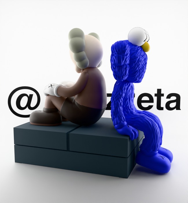 Kaws BFF Seeing x Companion Watching for Print 3D print model_31