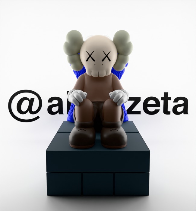 Kaws BFF Seeing x Companion Watching for Print 3D print model_20