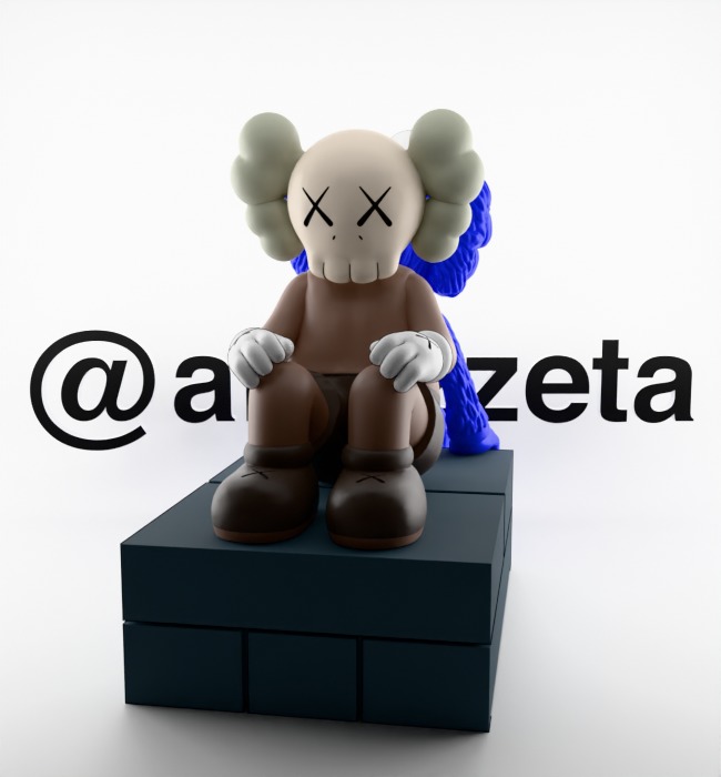 Kaws BFF Seeing x Companion Watching for Print 3D print model_21