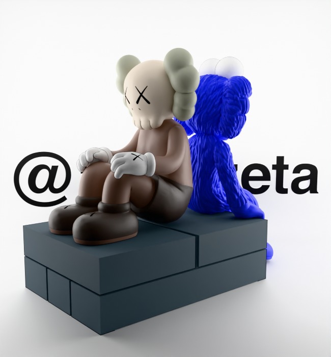 Kaws BFF Seeing x Companion Watching for Print 3D print model_25