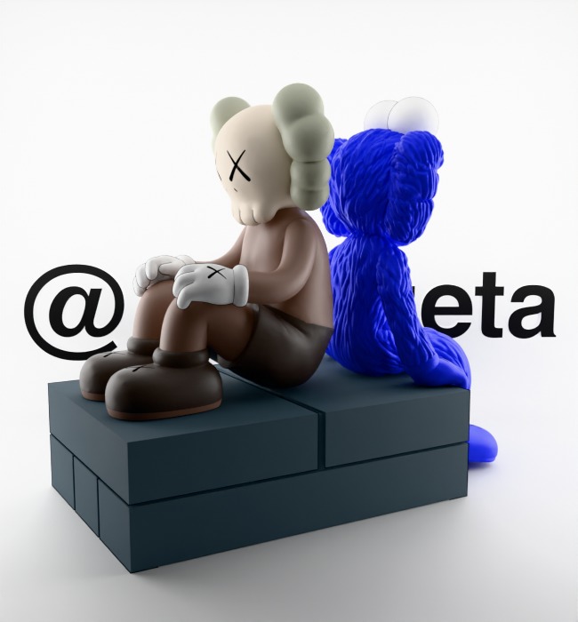 Kaws BFF Seeing x Companion Watching for Print 3D print model_26