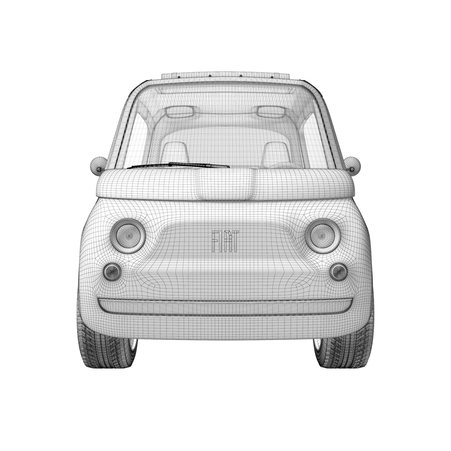 Fiat Topolino 2023 3D model_18