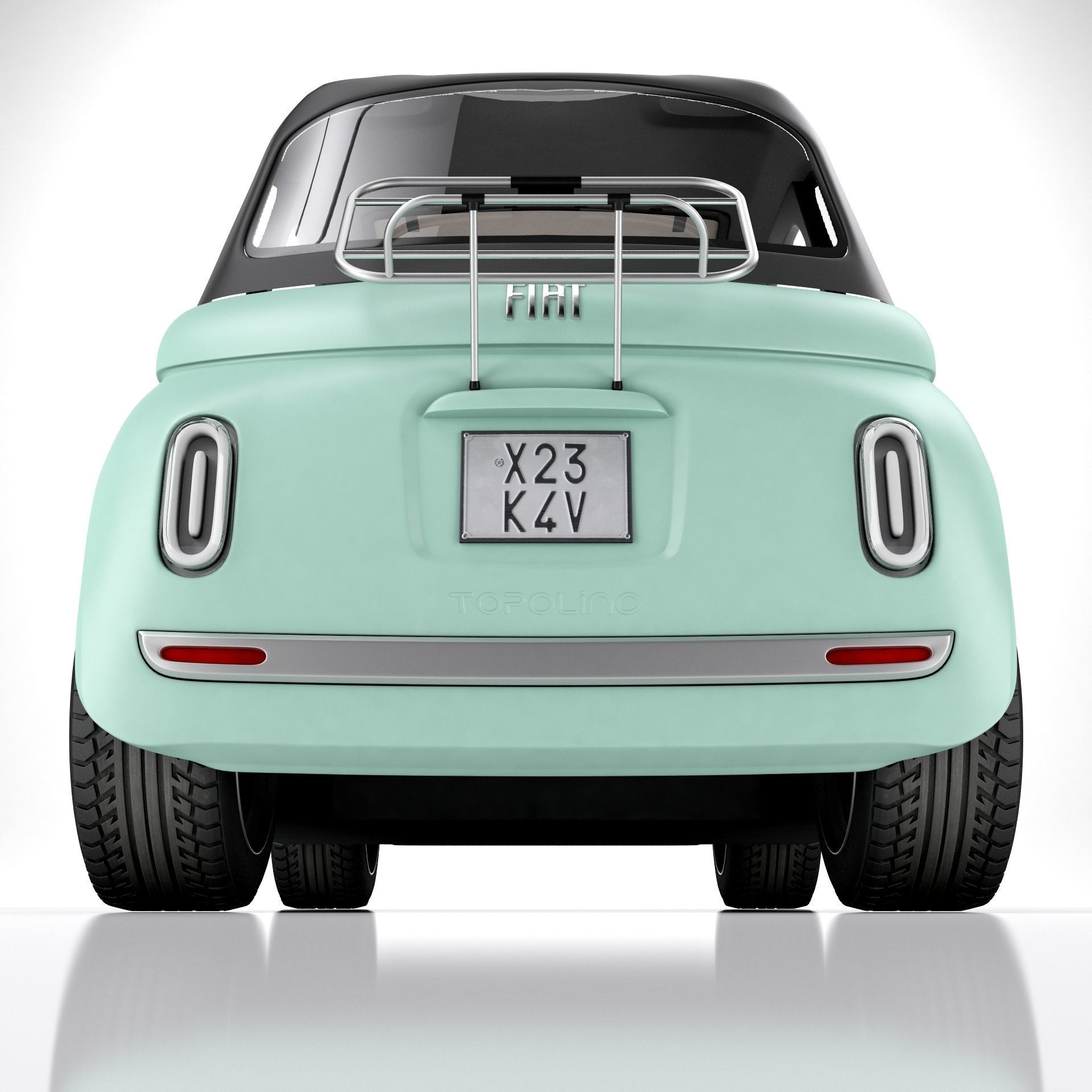 Fiat Topolino 2023 3D model_13