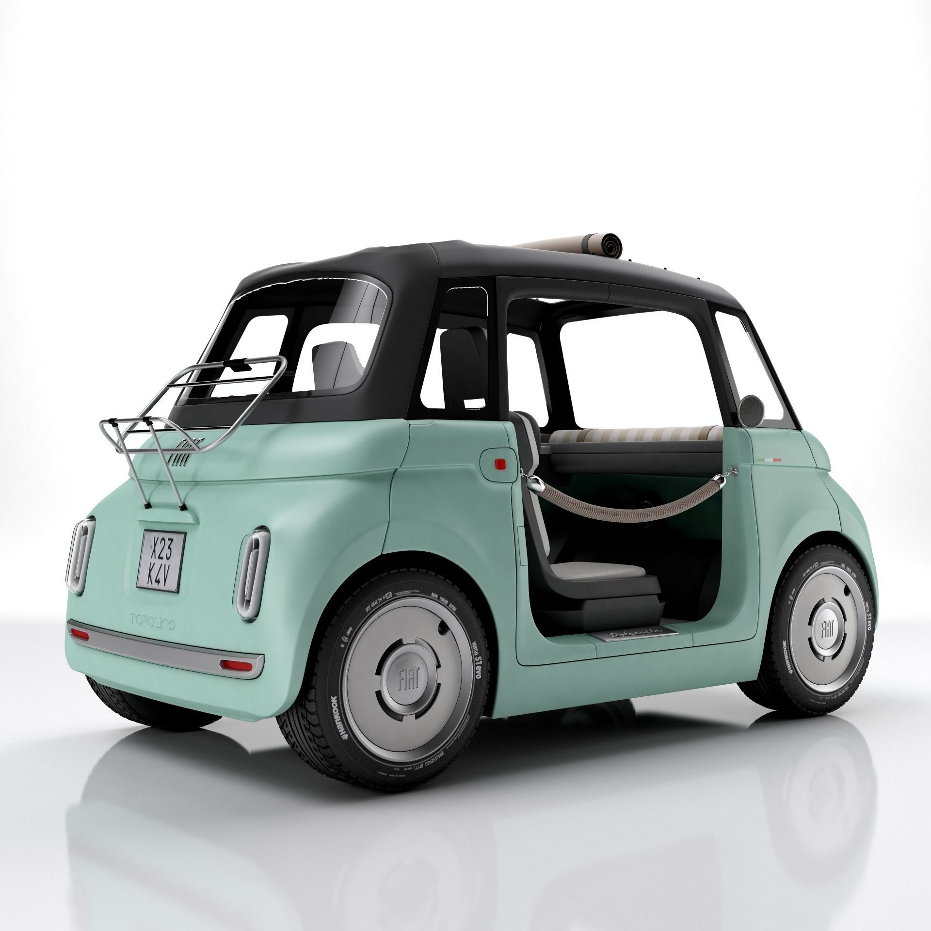 Fiat Topolino 2023 3D model_7