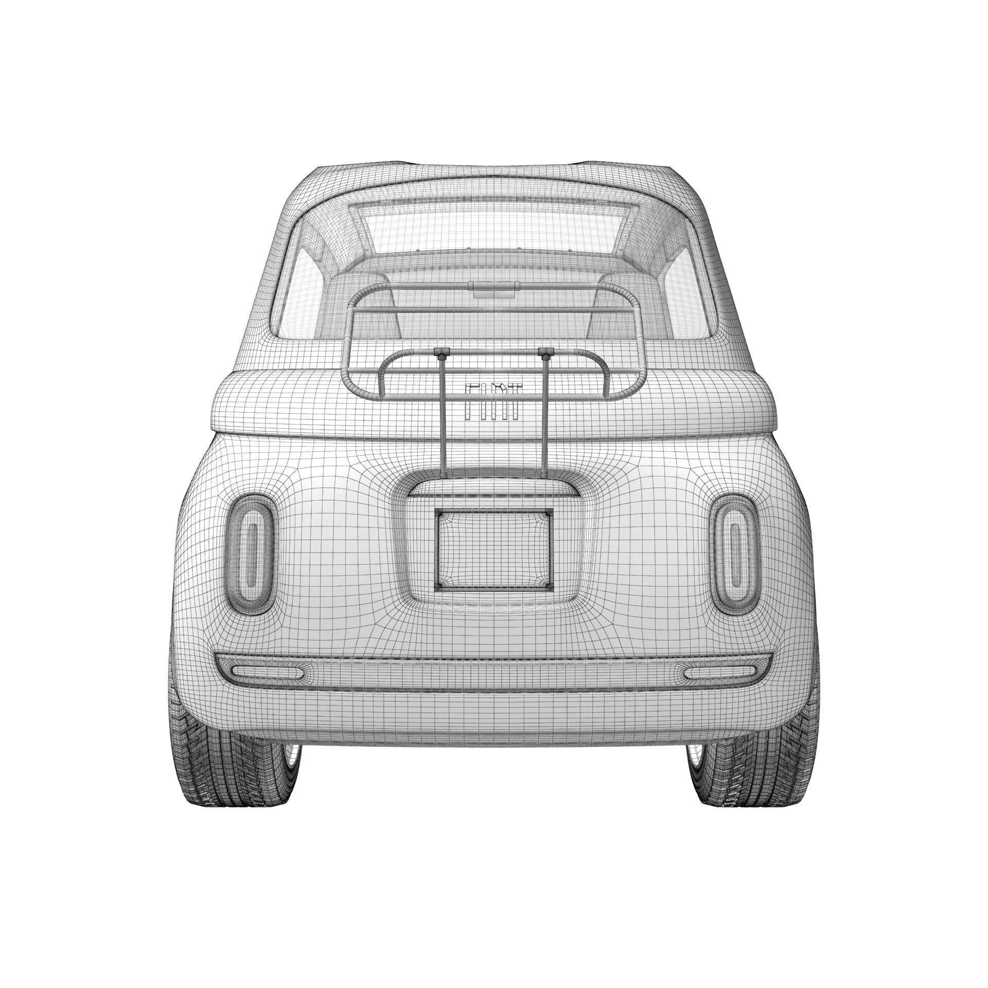 Fiat Topolino 2023 3D model_19